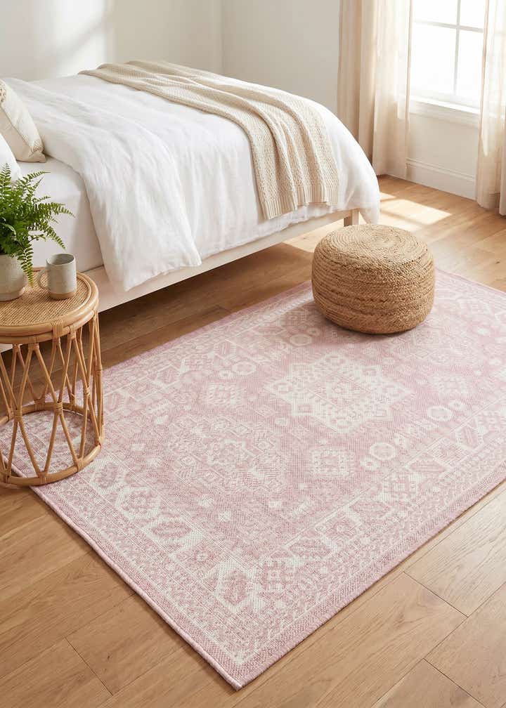 3' x 5' 3 Easy-Clean Aztec Indoor / Outdoor Rug