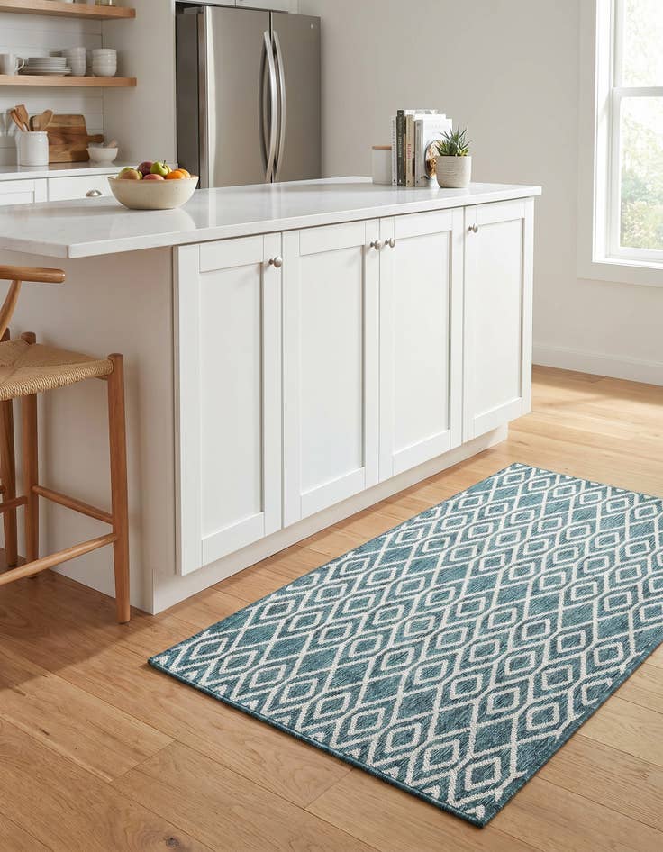 Detail image of 3' x 5' 3 Easy-Clean Jill Zarin Turks and Caicos Indoor / Outdoor Rug