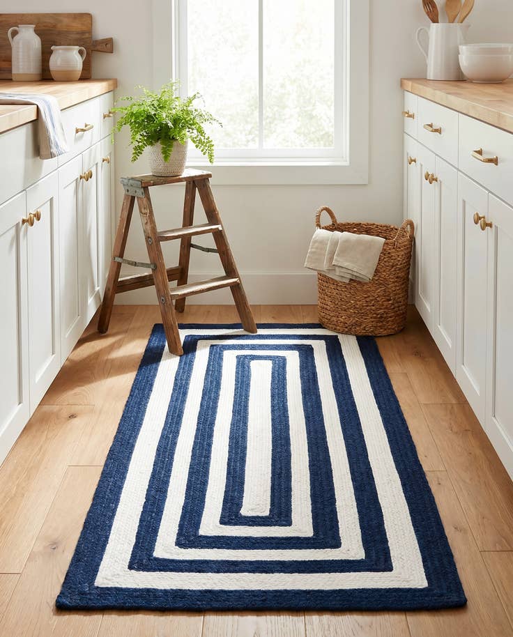 Detail image of 2' x 4' 1 Easy-Clean Eco Verse Washable Indoor / Outdoor Runner Rug