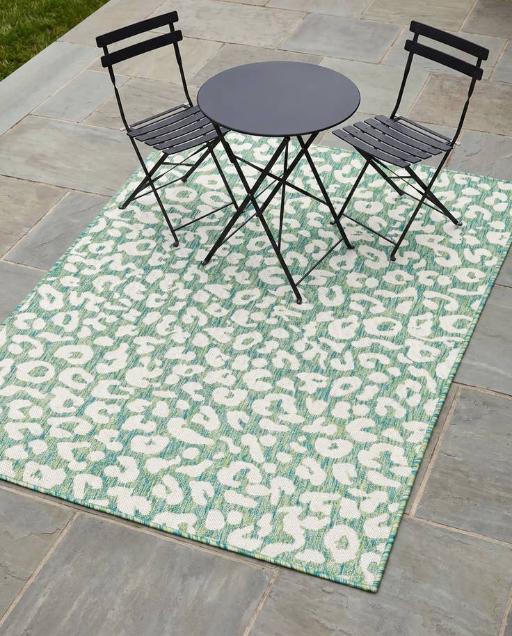 Detail image of 4' x 6' Easy-Clean Safari Indoor / Outdoor Rug
