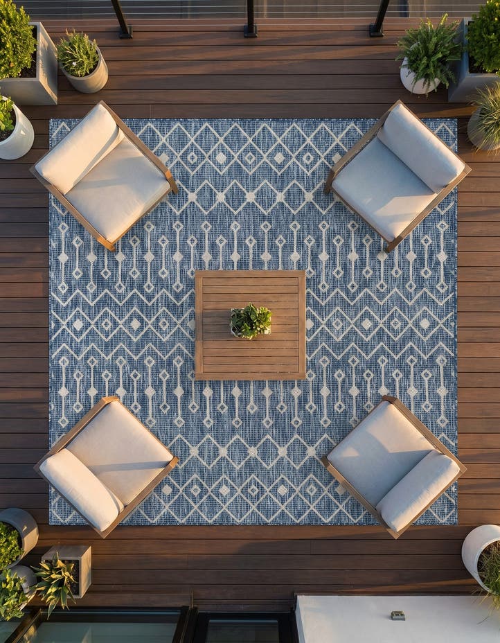 6' x 6' Easy-Clean Lattice Indoor / Outdoo...