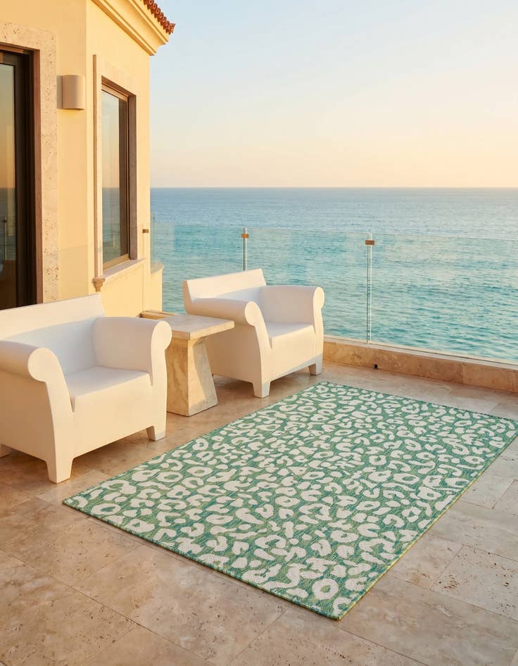 Detail image of 4' x 6' Easy-Clean Safari Indoor / Outdoor Rug