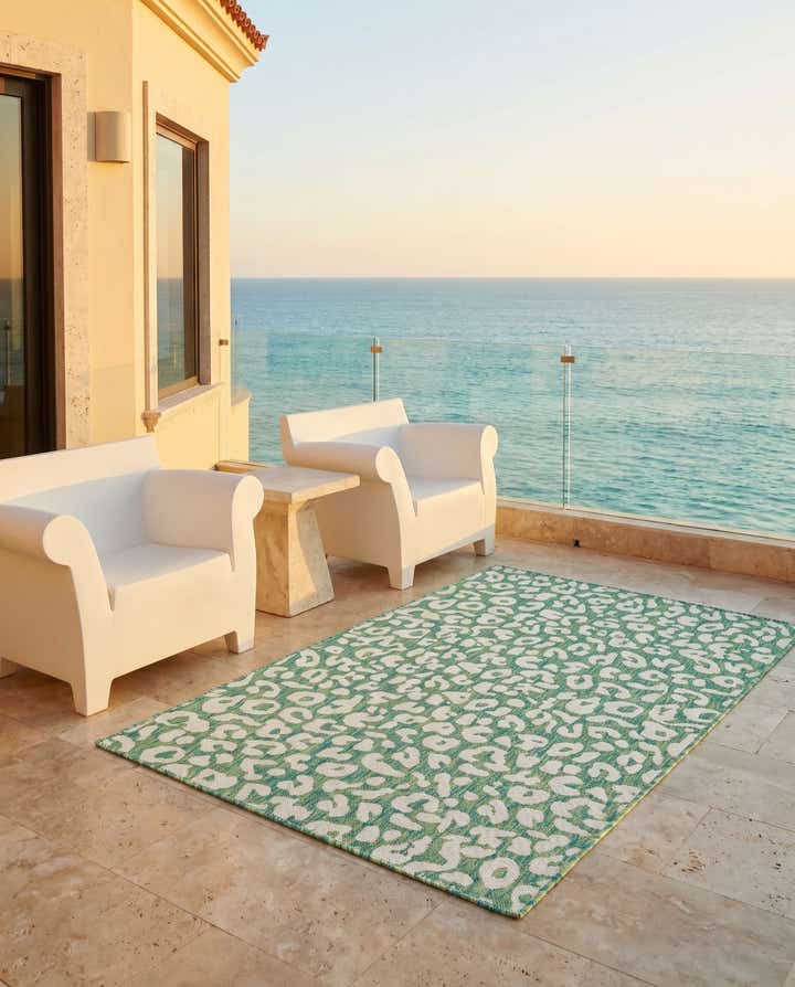 4' x 6' Easy-Clean Safari Indoor / Outdoor Rug