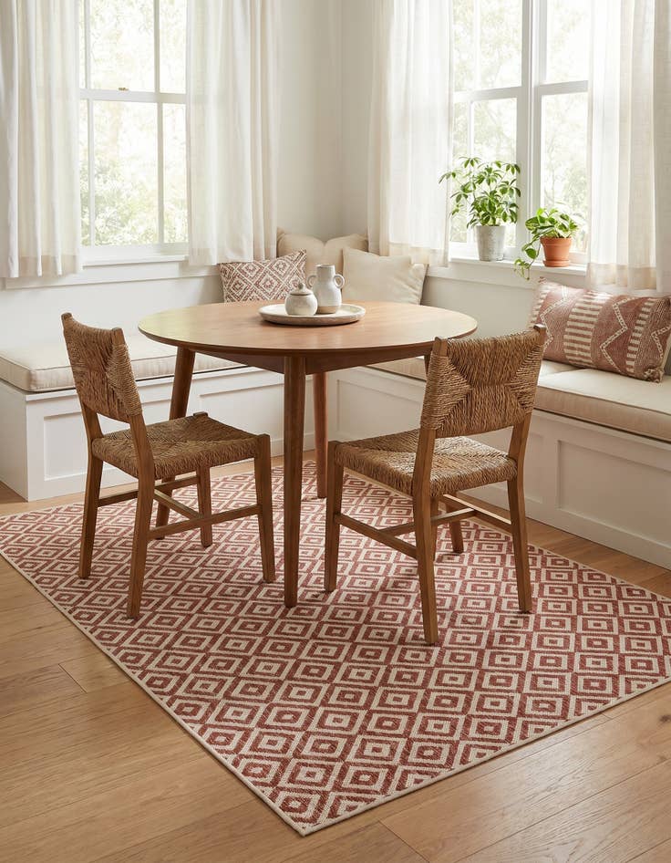 Detail image of 5' 3 x 8' Easy-Clean Jill Zarin Costa Rica Indoor / Outdoor Rug