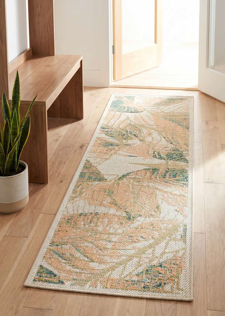 2' x 6' Easy-Clean Baja Indoor / Outdoor Runner Rug