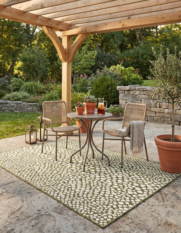 Detail image of 3' x 5' 3 Easy-Clean Jill Zarin Cape Town Indoor / Outdoor Rug