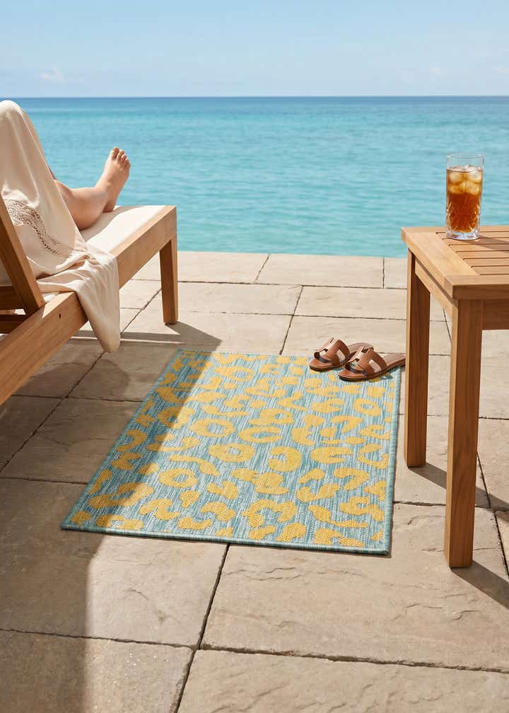 2' x 3' Easy-Clean Safari Indoor / Outdoor Rug