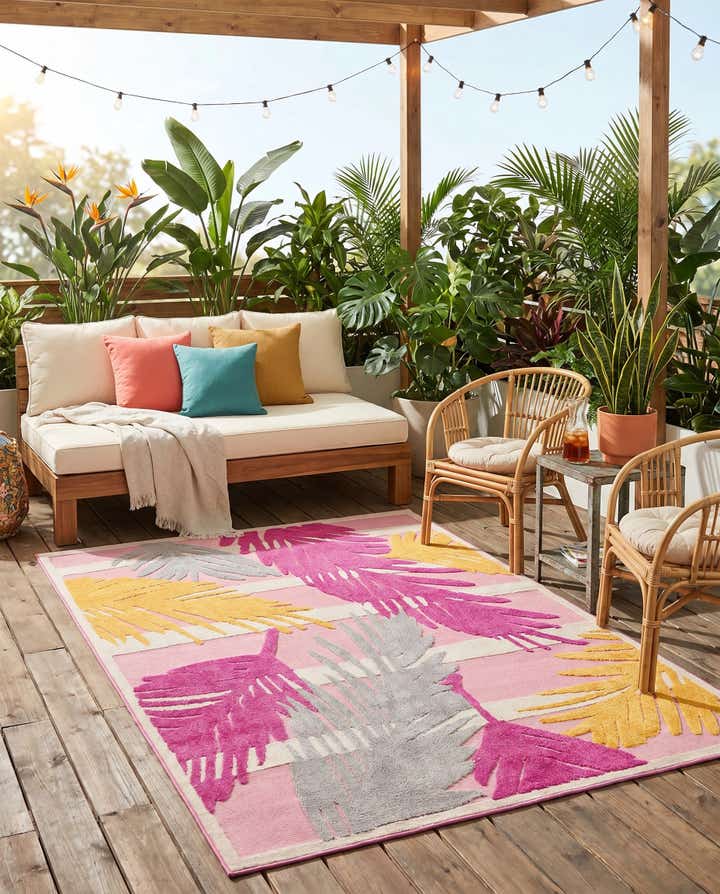 6' x 9' Easy-Clean Aruba Indoor / Outdoor Rug
