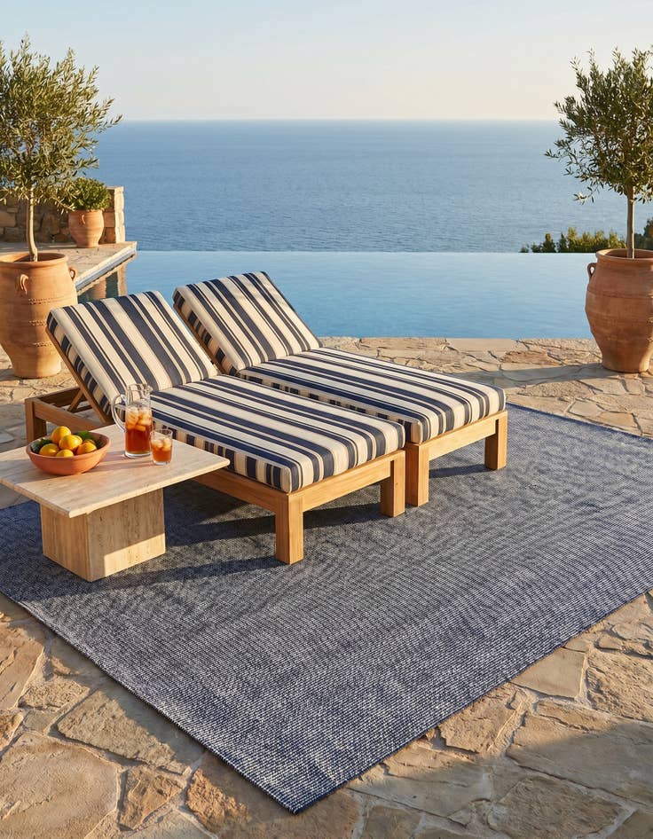 Detail image of 9' x 12' Easy-Clean Jill Zarin Palm Springs Indoor / Outdoor Rug