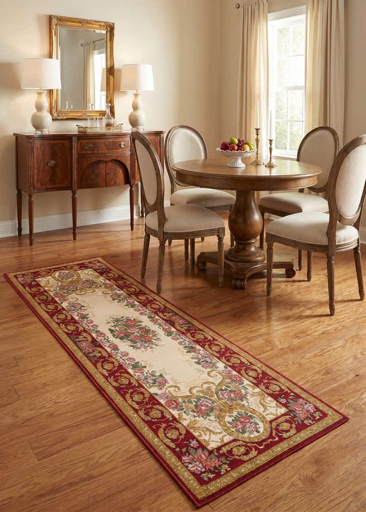 2' x 6' Easy-Clean Traditional Indoor / Outdoor Runner Rug