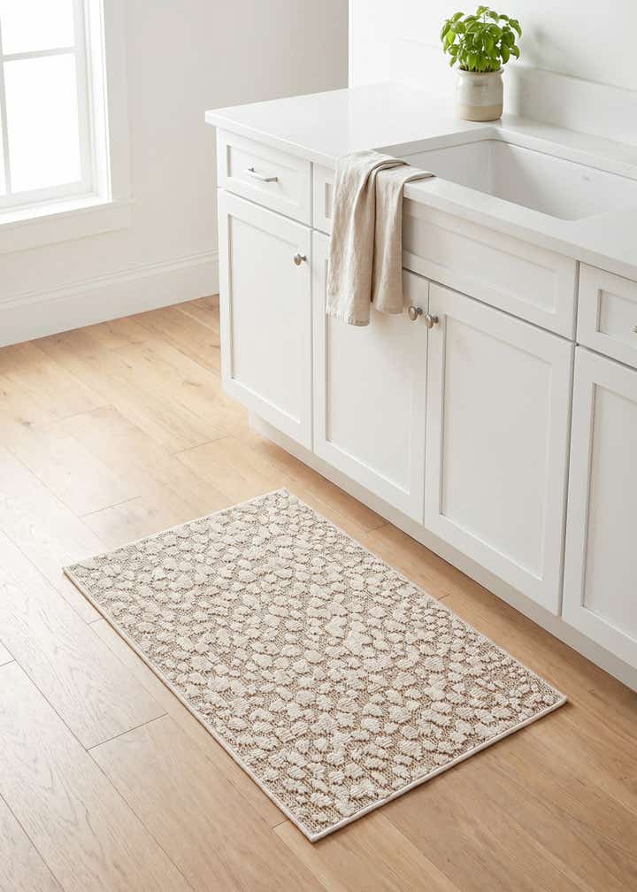 2' x 3' 1 Easy-Clean Safari Indoor / Outdoor Rug