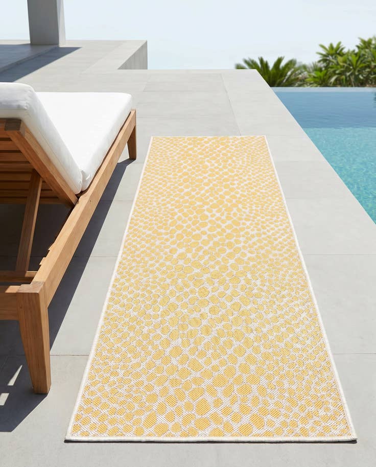 Detail image of 2' x 6' Easy-Clean Jill Zarin Cape Town Indoor / Outdoor Runner Rug