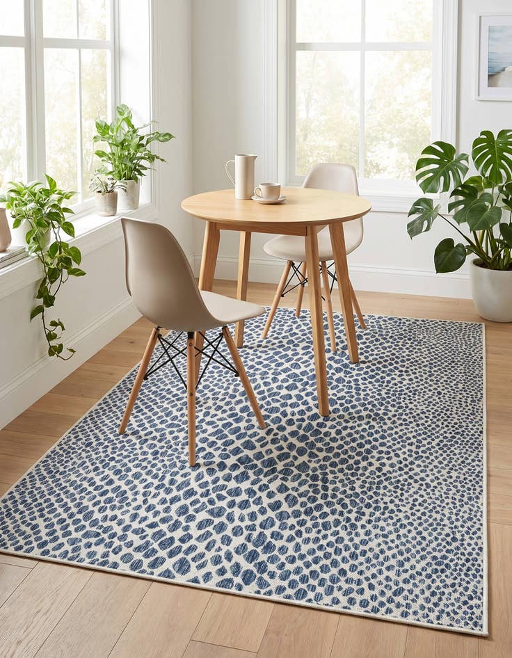 Detail image of 5' 3 x 8' Easy-Clean Jill Zarin Cape Town Indoor / Outdoor Rug