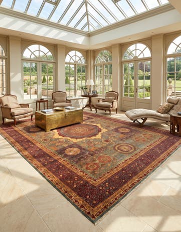 11' 10 x 15' 8 Amina Wool Rug