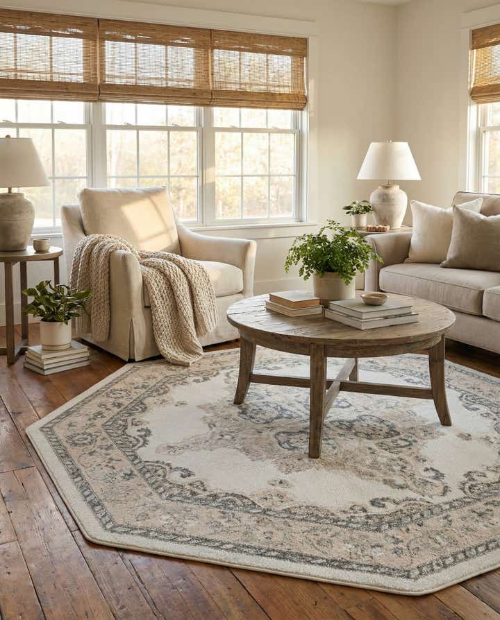 7' 10 x 7' 10 Parker Octagon Rug