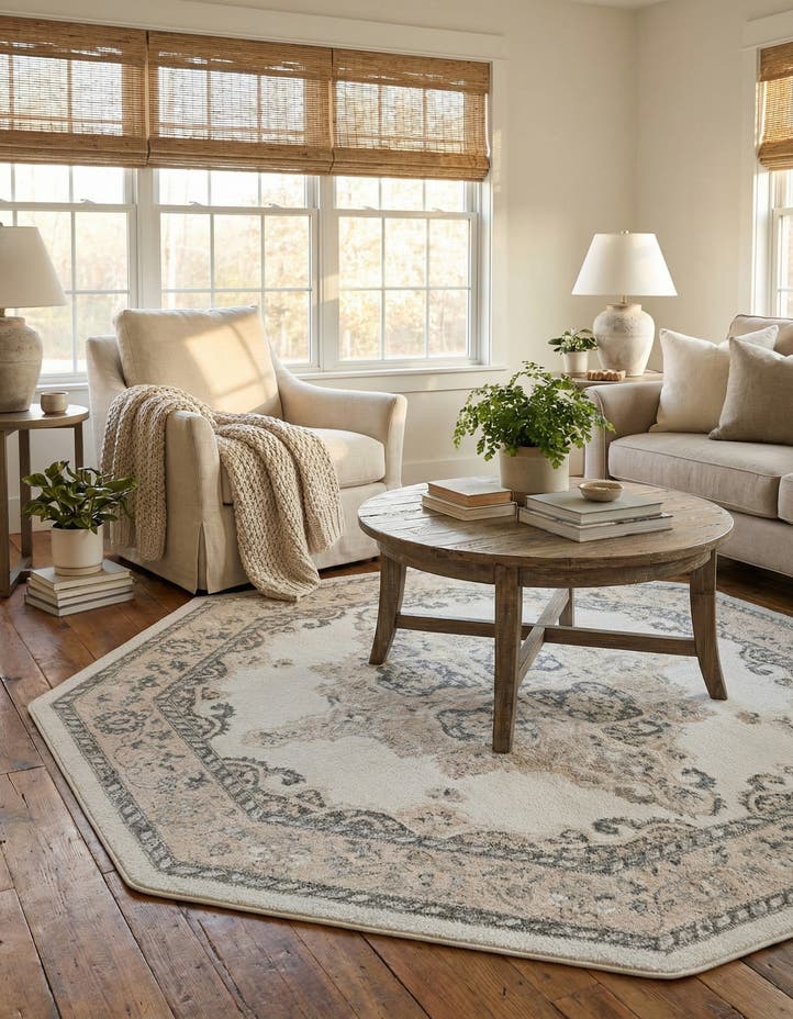 7' 10 x 7' 10 Parker Octagon Rug