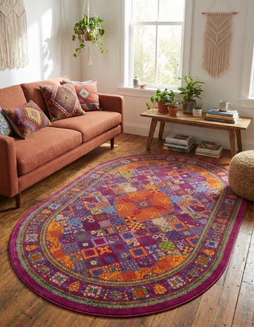 5' 3 x 8' Calypso Oval Rug