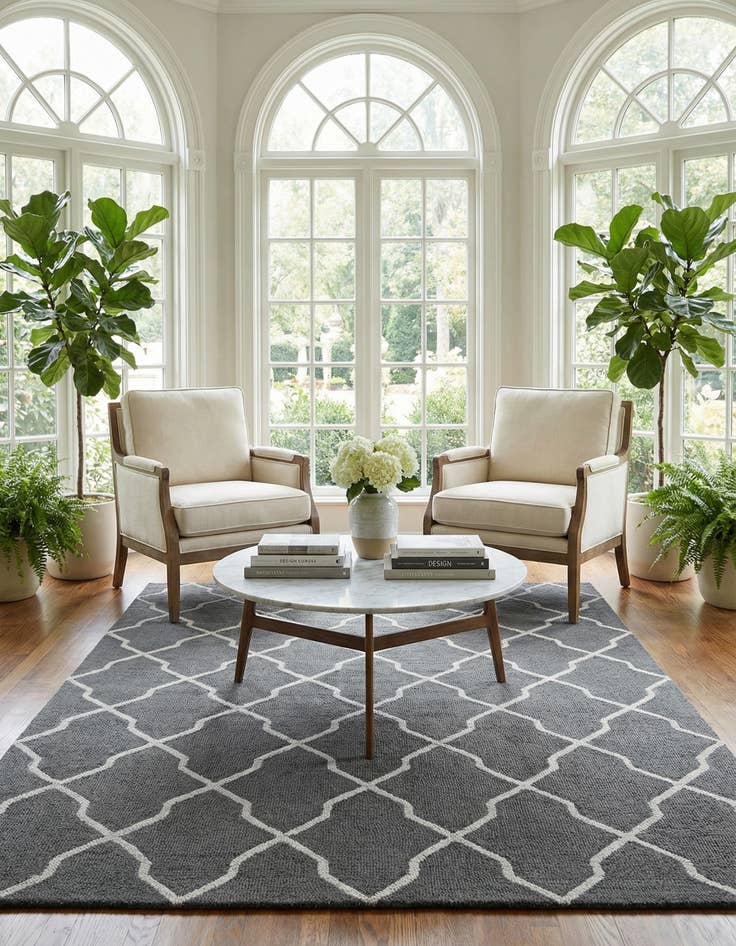 Detail image of 5' 1 x 8' Luna Rug