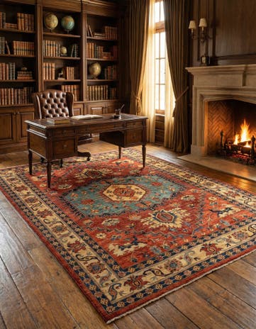 7' 5 x 10' 1 Sara Wool Rug