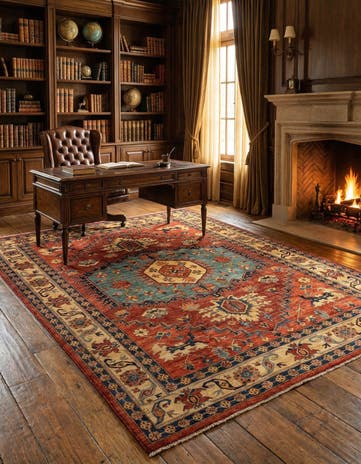 7' 5 x 10' 1 Sara Wool Rug
