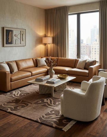 5' 9 x 7' 9 Hand Knotted Darya Wool Rug