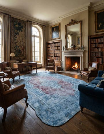9' 8 x 15' 1 Vintage Royal Wool Rug