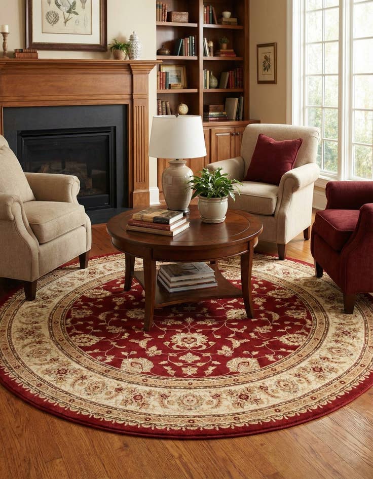 Detail image of  13' x 13' Aditi Round Rug