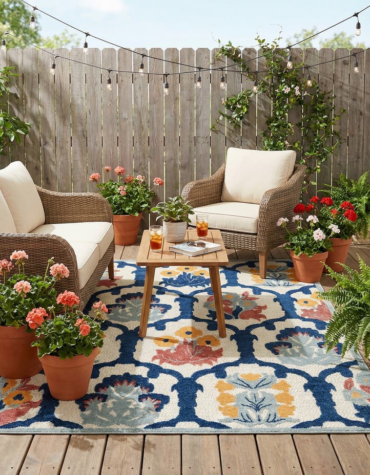 6' x 9' Easy-Clean Belize Indoor / Outdoor...