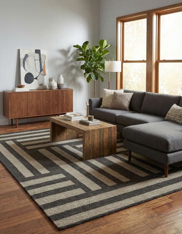 5' x 8' Luna Wool Rug