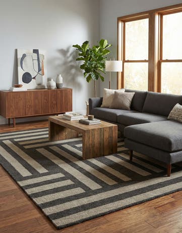 5' x 8' Luna Wool Rug