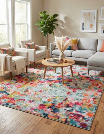 10' x 13' Washable Theia Rug