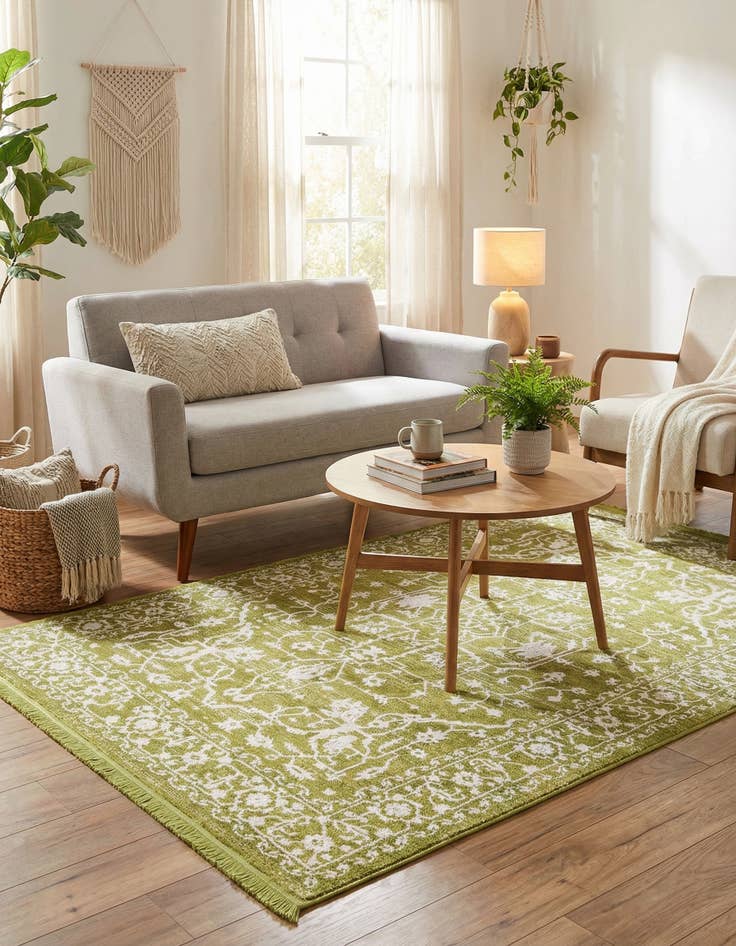 Detail image of  4' x 6' Modern Classical Rug