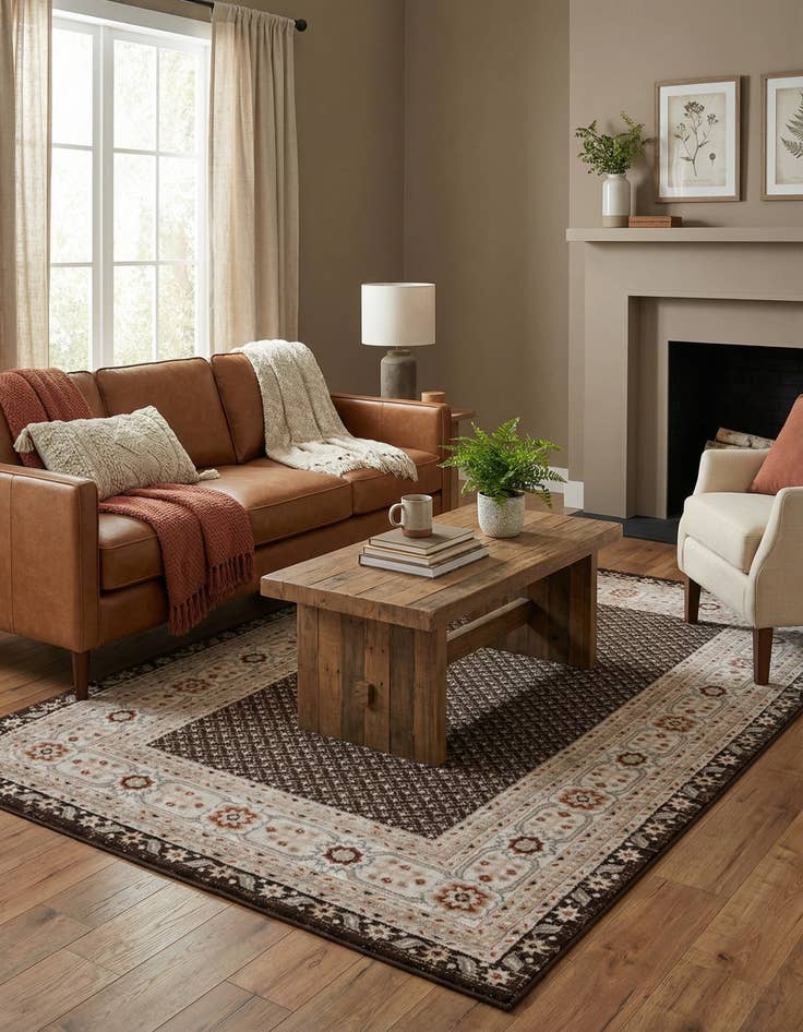 Detail image of 5' 3 x 8' Charlotte Rug