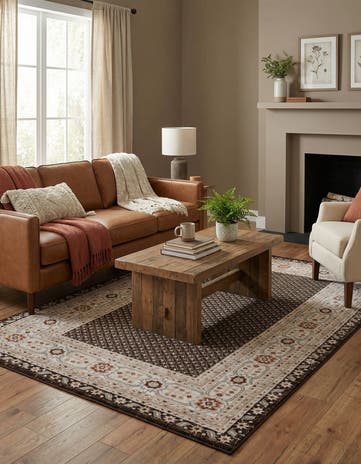 Brown Charlotte Rug