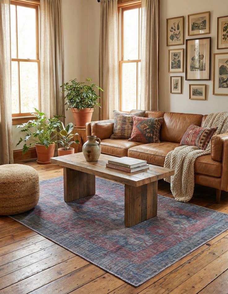 Detail image of  4' x 6'  Washable Sisu Rug