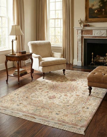 4' 11 x 7' Tabriz Rug