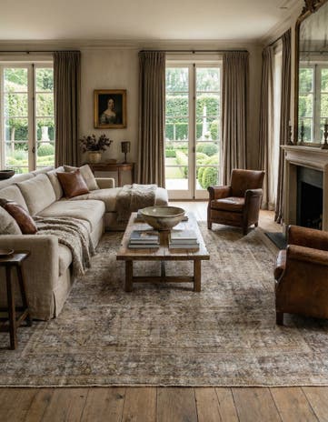 9' 8 x 12' 6 Hand Knotted Ultra Vintage Persian Wool Rug