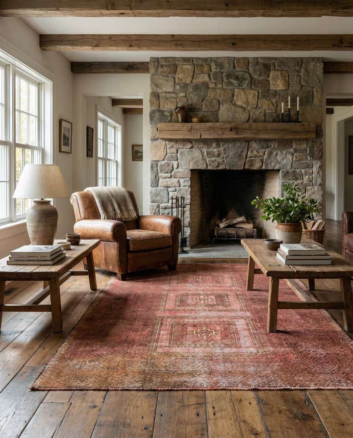 3' 6 x 6' 2 Hand Knotted Ultra Vintage Persian Wool Rug