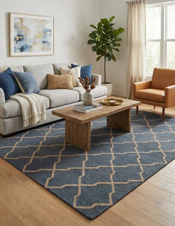 5' x 8' Luna Wool Rug