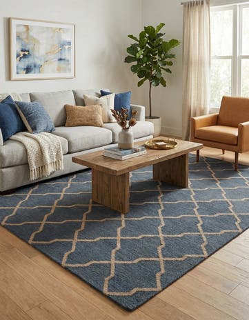 5' x 8' Luna Wool Rug