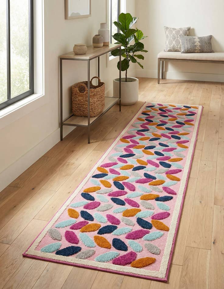 Detail image of 2' x 10'  Washable Aruba Indoor / Outdoor Runner Rug