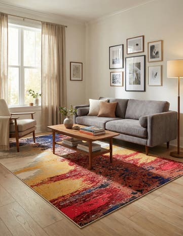 9' x 12' 2 Washable Hyacinth Rug