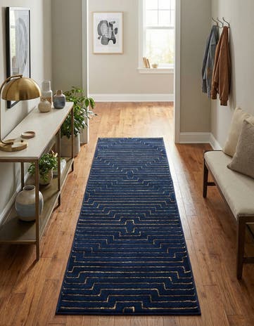 2' x 6' Vogue Geo Runner Rug