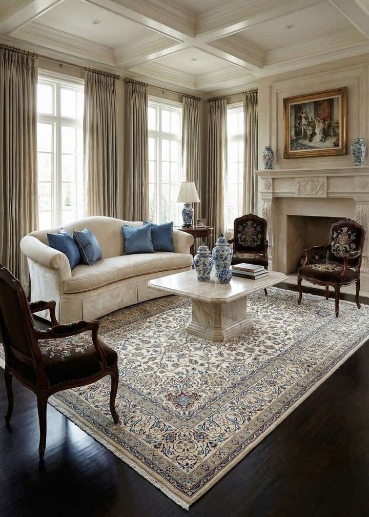 8' 4 x 11' 9 Nain Rug