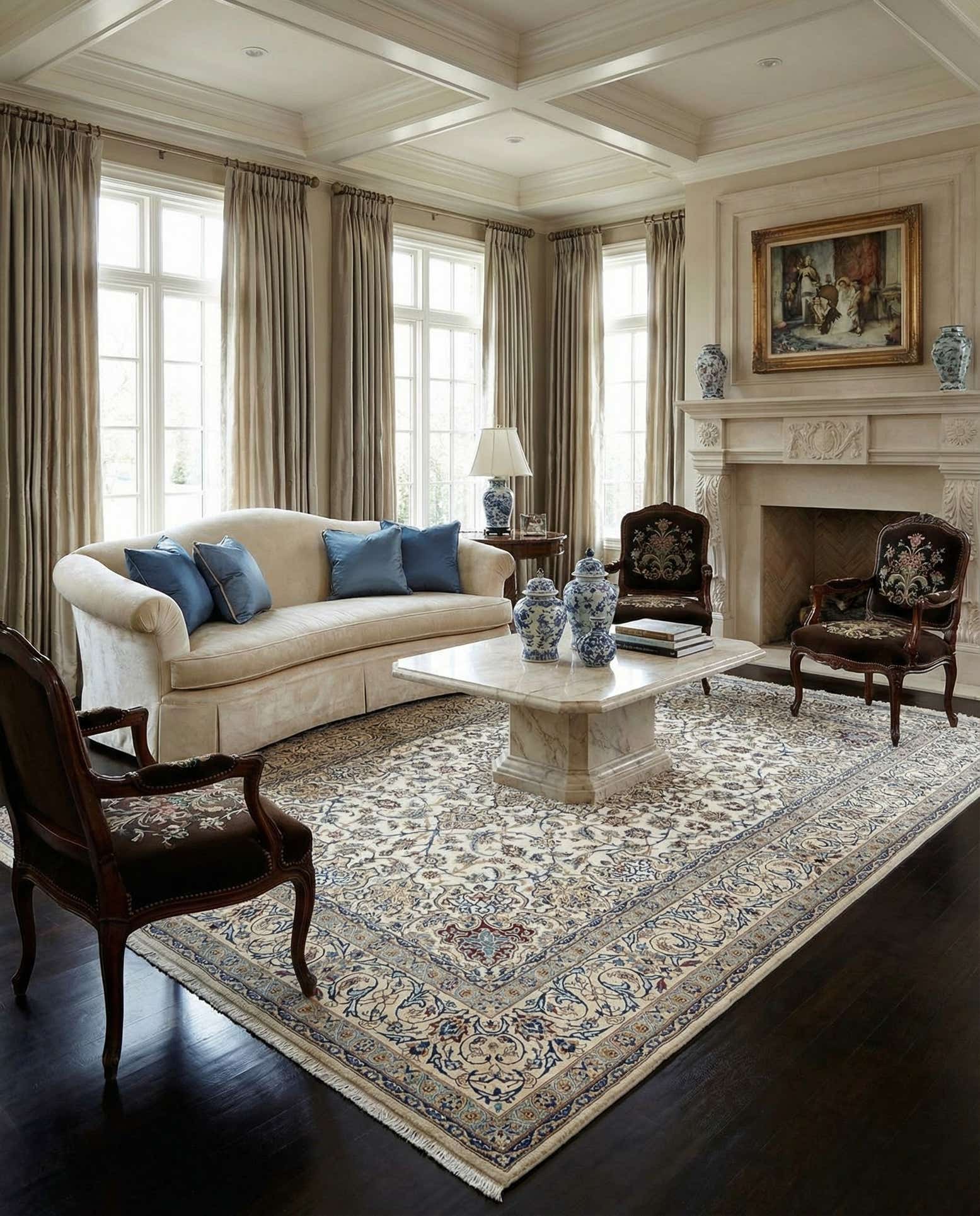 8' 4 x 11' 9 Nain Rug