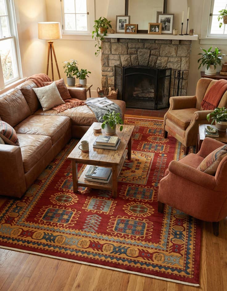 Detail image of  10' 6 x 16' 5 Sara Rug