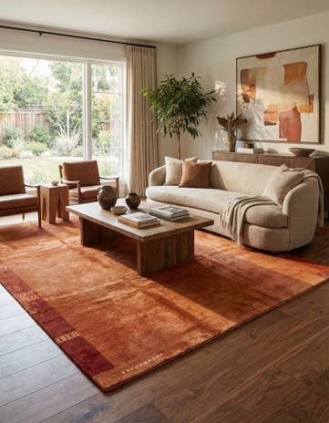 8' 2 x 10' 9 Hand Knotted Tibet Rug