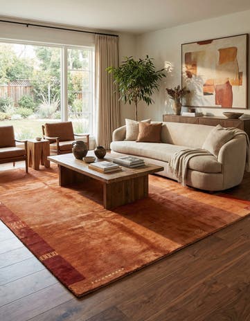 8' 2 x 10' 9 Hand Knotted Tibet Rug