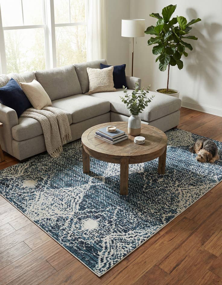 Detail image of 6' x 9' Kamala Washable Rug