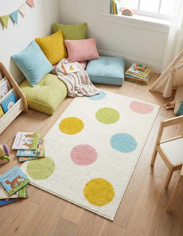 2' 2 x 3' Whimsy Kids Rug